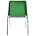Стул пластиковый на металлокаркасе Vicenza-4k Verde green Ral 6032 Зеленый