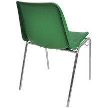 Стул пластиковый на металлокаркасе Vicenza-4k Verde green Ral 6032