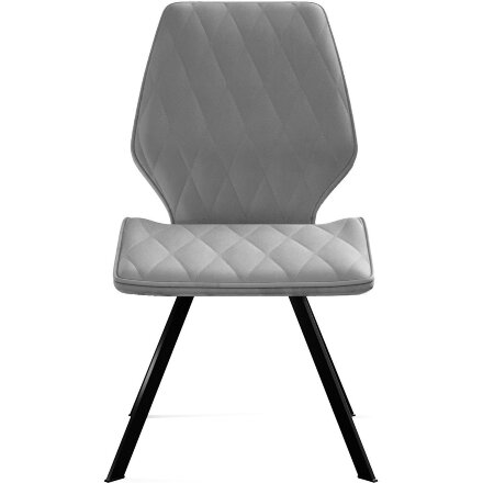 Стул DikLine 243 B22 GREY поворотный/ ножки черные 