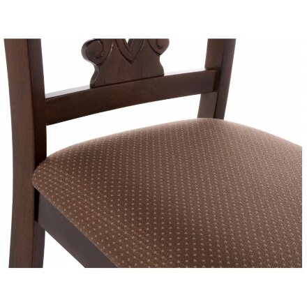 Стул деревянный Мебель Малайзии Vastra cappuccino / brown 