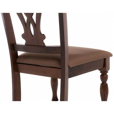 Стул деревянный Мебель Малайзии Vastra cappuccino / brown 