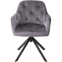 Стул CROCUS DARK GREY поворот.360 град. M-City