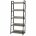 Стеллаж на металлокаркасе BRABIX &quot;LOFT SH-003&quot;, 600х350х1500 мм, 5 полок, цвет дуб антик, 641235 Дуб антик