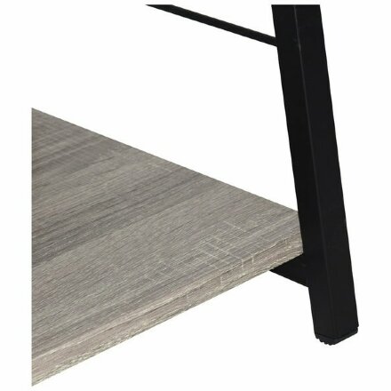 Стеллаж на металлокаркасе BRABIX &quot;LOFT SH-003&quot;, 600х350х1500 мм, 5 полок, цвет дуб антик, 641235 Дуб антик