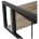 Стеллаж на металлокаркасе BRABIX &quot;LOFT SH-003&quot;, 600х350х1500 мм, 5 полок, цвет дуб антик, 641235 Дуб антик