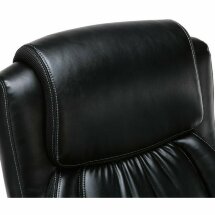 Кресло офисное BRABIX PREMIUM &quot;Status HD-003&quot;, нагрузка до 250 кг, рециклированная кожа, хром, черное, 531821