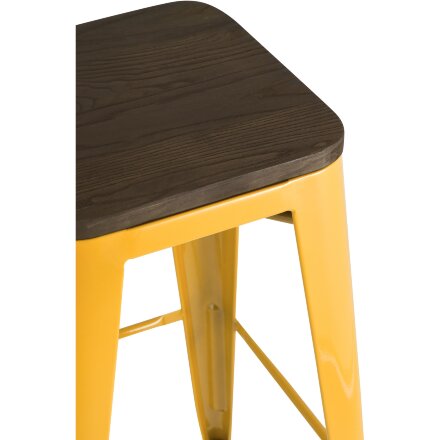 Стул барный TOLIX WOOD желтый 2 шт 