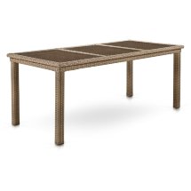 Комплект плетеной мебели T365/Y380B-W65 Light Brown (6+1)