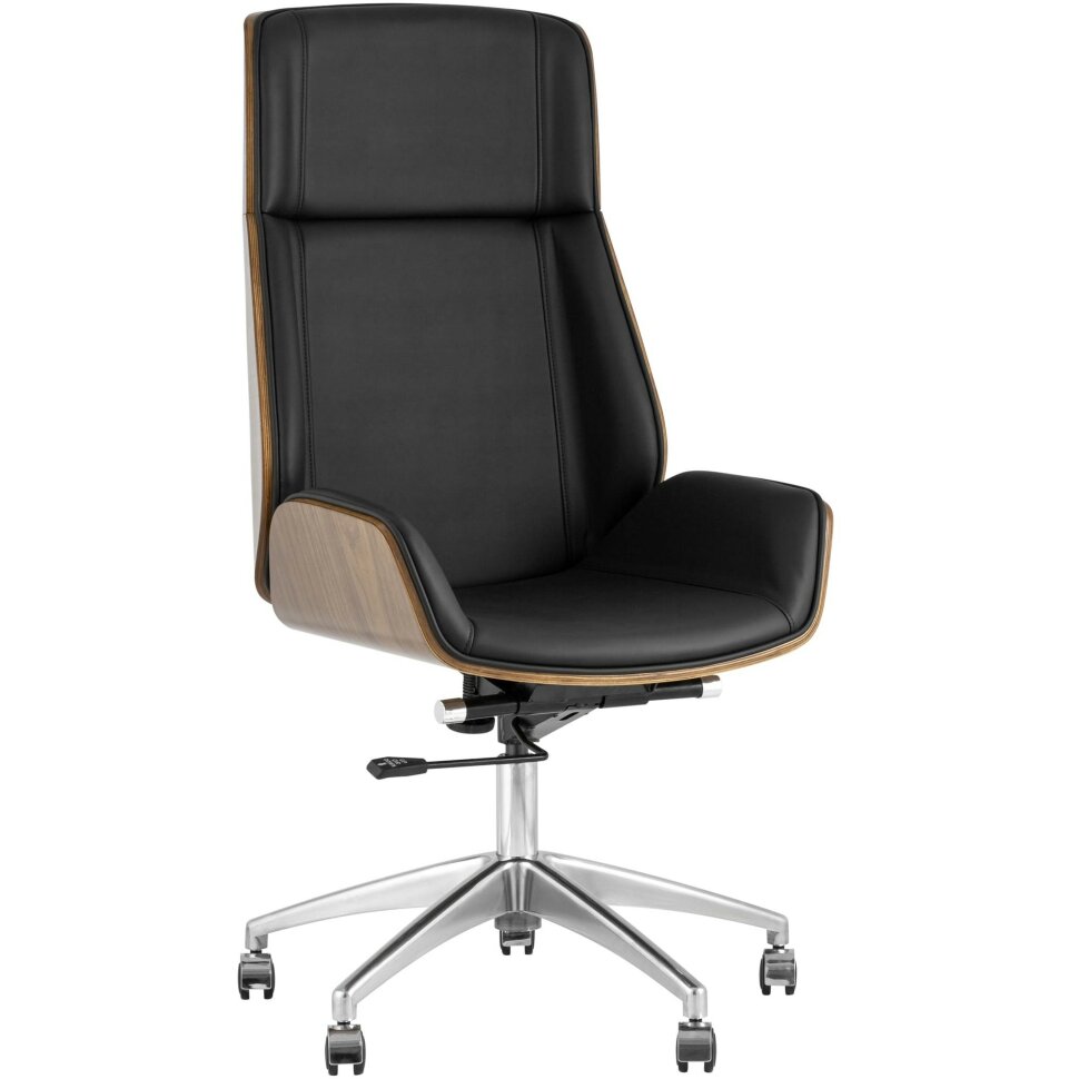 Кресло компьютерное TopChairs руководителя TopChairs Crown, черное УЦЕНКА Кресло компьютерное TopChairs руководителя TopChairs Crown, черное УЦЕНКА