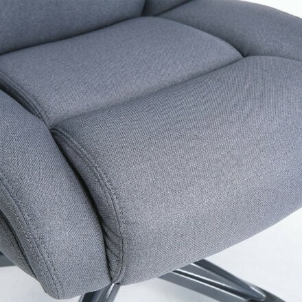 Кресло офисное BRABIX PREMIUM &quot;Solid HD-005&quot;, нагрузка до 180 кг, ткань, серое, 531823 Серый