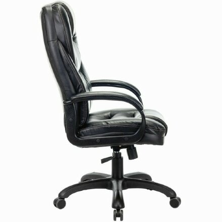 Кресло офисное BRABIX PREMIUM &quot;Nord EX-590&quot;, черный пластик, экокожа, черное, 532097 Черный