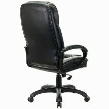 Кресло офисное BRABIX PREMIUM &quot;Nord EX-590&quot;, черный пластик, экокожа, черное, 532097