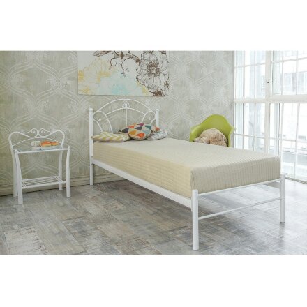 Кровать Paula 90 х 200 белая 
