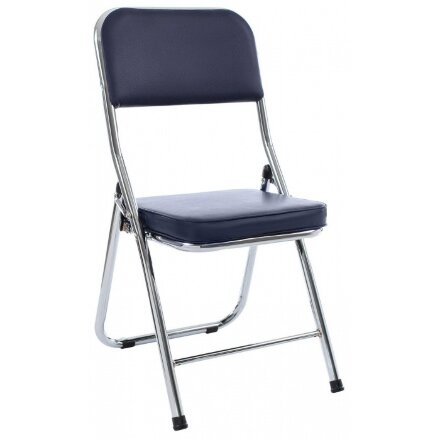 Стул на металлокаркасе Chair раскладной темно-синий 