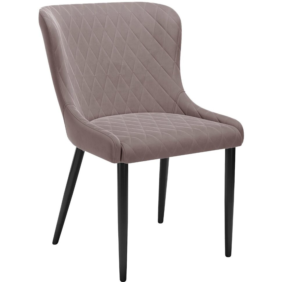 Стул DikLine 304 B5 LATTE, ножки черные Стул DikLine 304 B5 LATTE, ножки черные