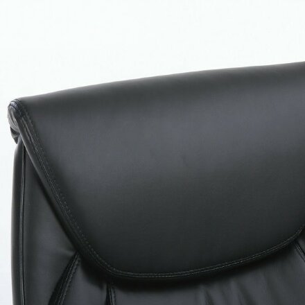 Кресло офисное BRABIX PREMIUM &quot;Advance EX-575&quot;, хром, экокожа, черное, 531825 Хром