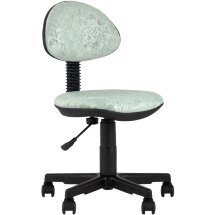 Компьютерное кресло Stool Group детское УМКА Cat&amp;Dogs зеленый обивка ткань крестовина пластик механизм регулировки высоты