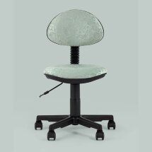 Компьютерное кресло Stool Group детское УМКА Cat&amp;Dogs зеленый обивка ткань крестовина пластик механизм регулировки высоты