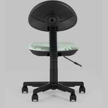 Компьютерное кресло Stool Group детское УМКА Cat&amp;Dogs зеленый обивка ткань крестовина пластик механизм регулировки высоты