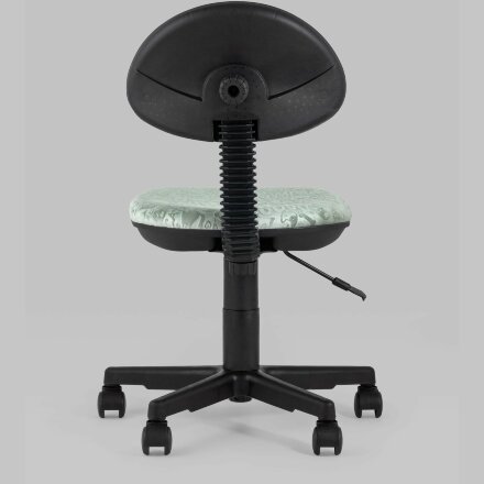 Компьютерное кресло Stool Group детское УМКА Cat&amp;Dogs зеленый обивка ткань крестовина пластик механизм регулировки высоты 