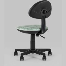 Компьютерное кресло Stool Group детское УМКА Cat&amp;Dogs зеленый обивка ткань крестовина пластик механизм регулировки высоты