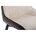 Стул на металлокаркасе Seda light beige / dark brown 