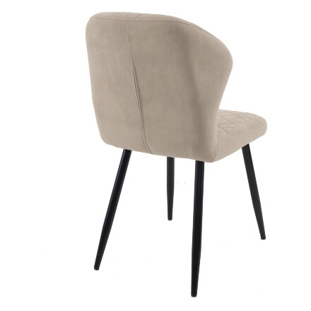 Стул DikLine 239М B03 BEIGE, ножки черные 