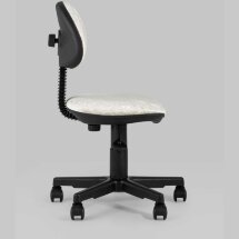 Компьютерное кресло Stool Group детское УМКА Cat&amp;Dogs бежевый обивка ткань крестовина пластик механизм регулировки высоты