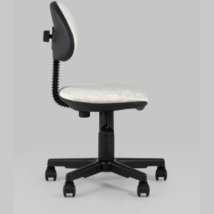 Компьютерное кресло Stool Group детское УМКА Cat&amp;Dogs бежевый обивка ткань крестовина пластик механизм регулировки высоты 