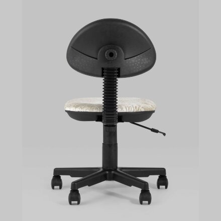 Компьютерное кресло Stool Group детское УМКА Cat&amp;Dogs бежевый обивка ткань крестовина пластик механизм регулировки высоты 