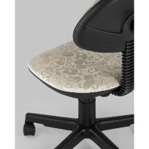 Компьютерное кресло Stool Group детское УМКА Cat&amp;Dogs бежевый обивка ткань крестовина пластик механизм регулировки высоты