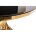 Обеденная группа Аган black / gold 