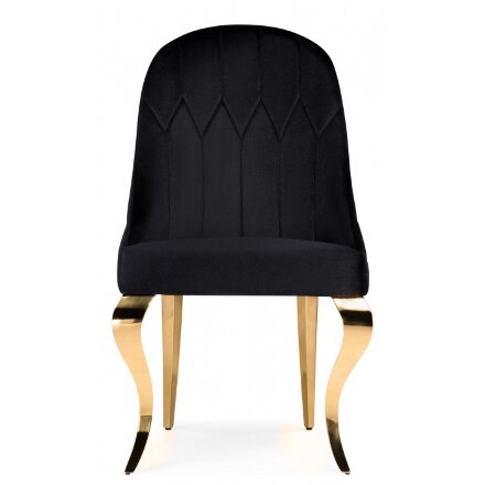 Обеденная группа Аган black / gold 