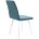 Стул DikLine 207 B15 MINT, ножки белые 