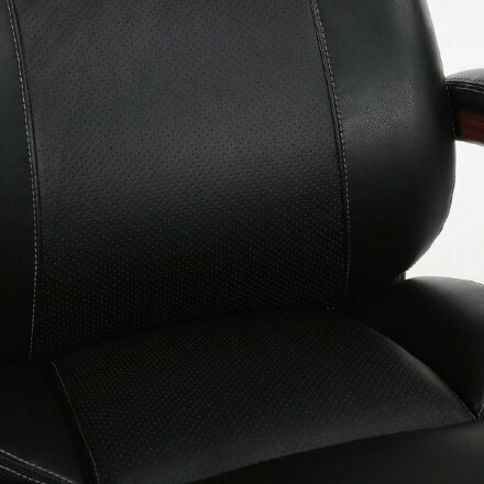 Кресло офисное BRABIX PREMIUM &quot;Magnum EX-701&quot;, дерево, рециклированная кожа, черное, 531827 Дерево