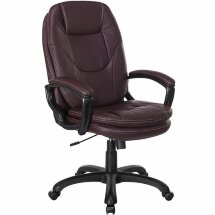 Кресло офисное BRABIX PREMIUM &quot;Trend EX-568&quot;, экокожа, коричневое, 532101