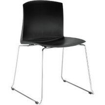 Стул пластиковый на металлокаркасе Pull-3 синий RAL 5009