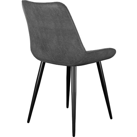 Стул DikLine 206М PRADO5 GREY, ножки черные 