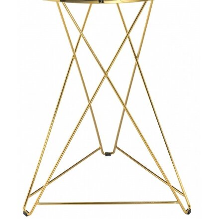 Стол деревянный Milena white / gold 
