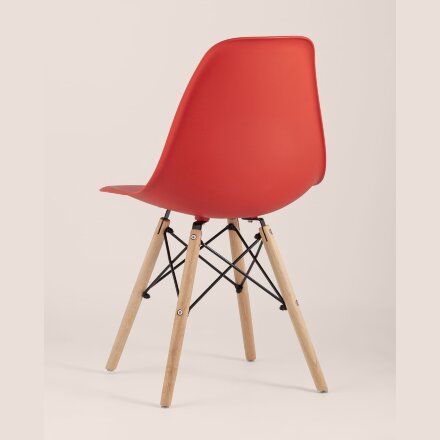 Стул Eames Style DSW красный x4 