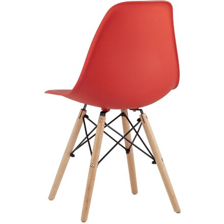 Стул Eames Style DSW красный x4 