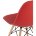 Стул Eames Style DSW красный x4 