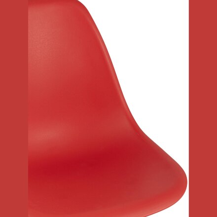 Стул Eames Style DSW красный x4 