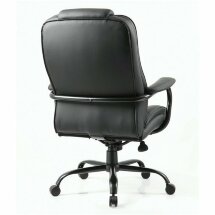 Кресло офисное BRABIX PREMIUM &quot;Heavy Duty HD-002&quot;, усиленное, НАГРУЗКА до 200 кг, экокожа, 531829
