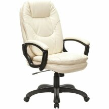 Кресло офисное BRABIX PREMIUM &quot;Trend EX-568&quot;, экокожа, бежевое, 532102