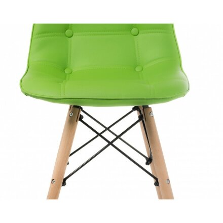 Стул деревянный Мебель Китая Kvadro green 