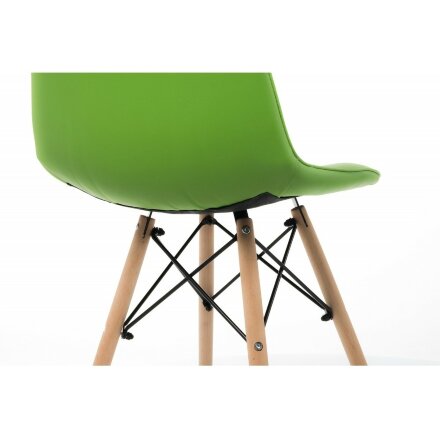Стул деревянный Мебель Китая Kvadro green 