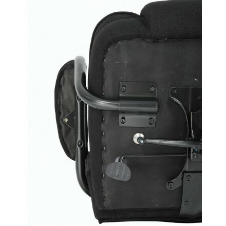 Кресло офисное BRABIX PREMIUM &quot;Heavy Duty HD-002&quot;, усиленное, НАГРУЗКА до 200 кг, ткань, 531830 Черный