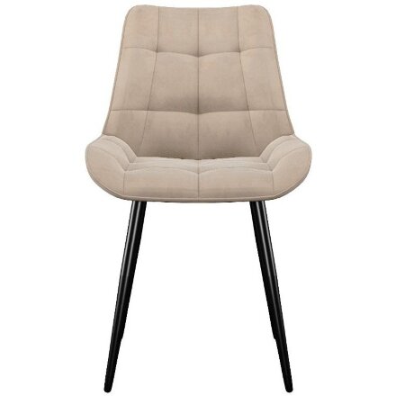Стул DikLine 206М B03 BEIGE, ножки черные 