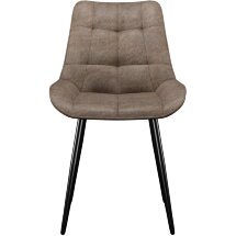 Стул DikLine 206М PRADO6 CAPPUCCINO, ножки черные
